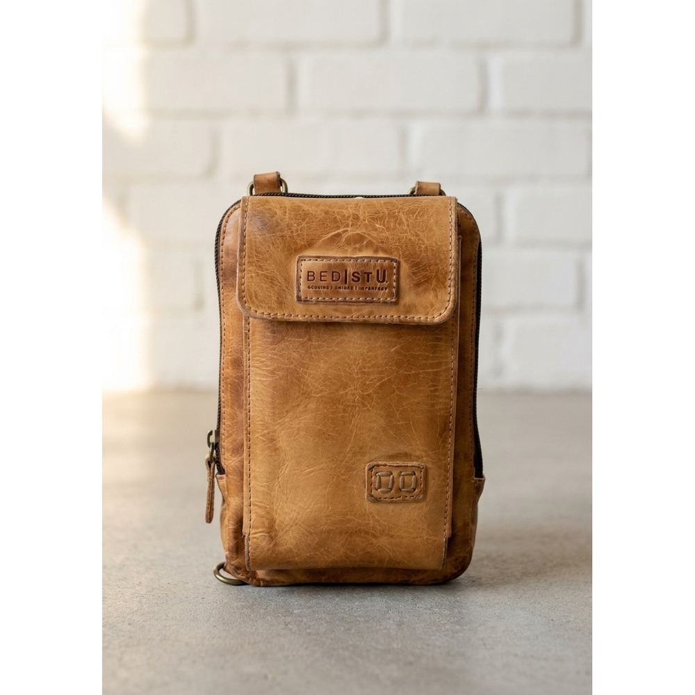 NEW BEDSTU alelike crossbody bag in tan rustic